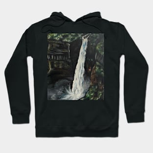 Waterfall in Oil Hoodie